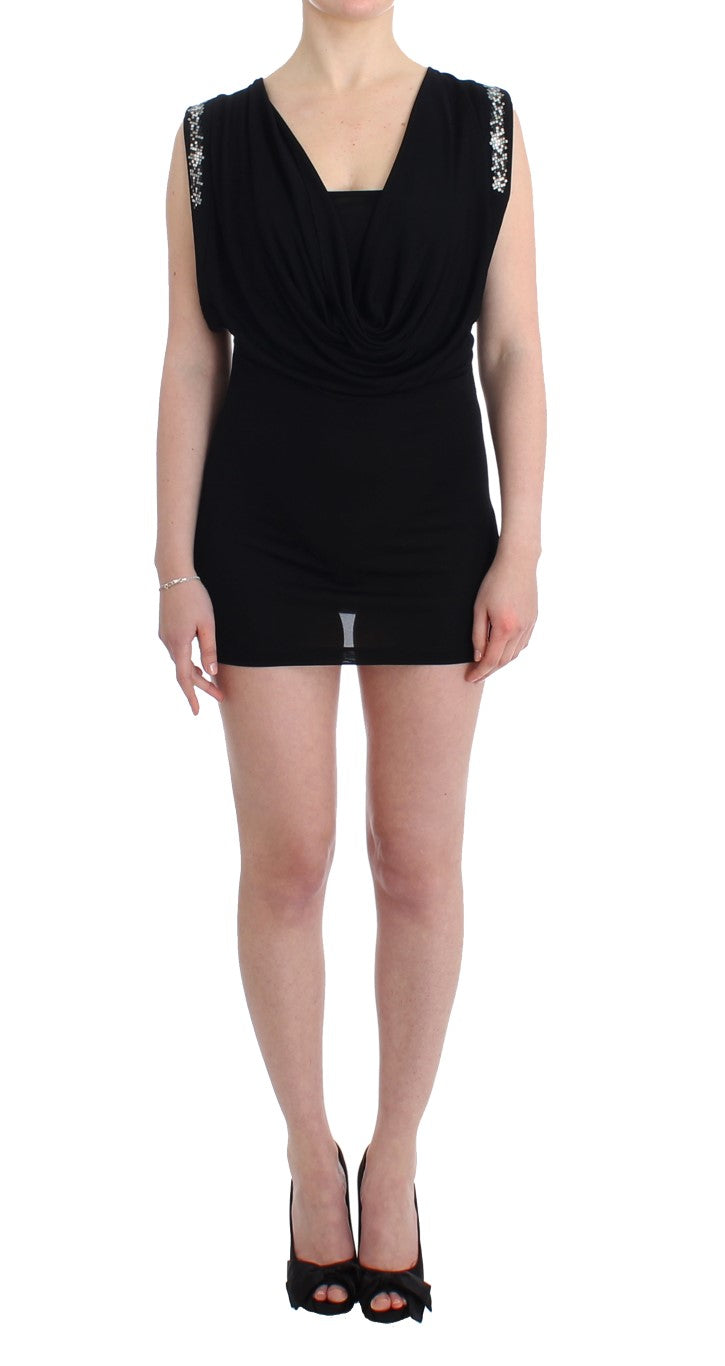Robe Roccobarocco courte noire