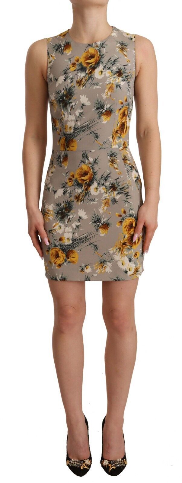 Robe DOLCE & GABBANA Sheath grise