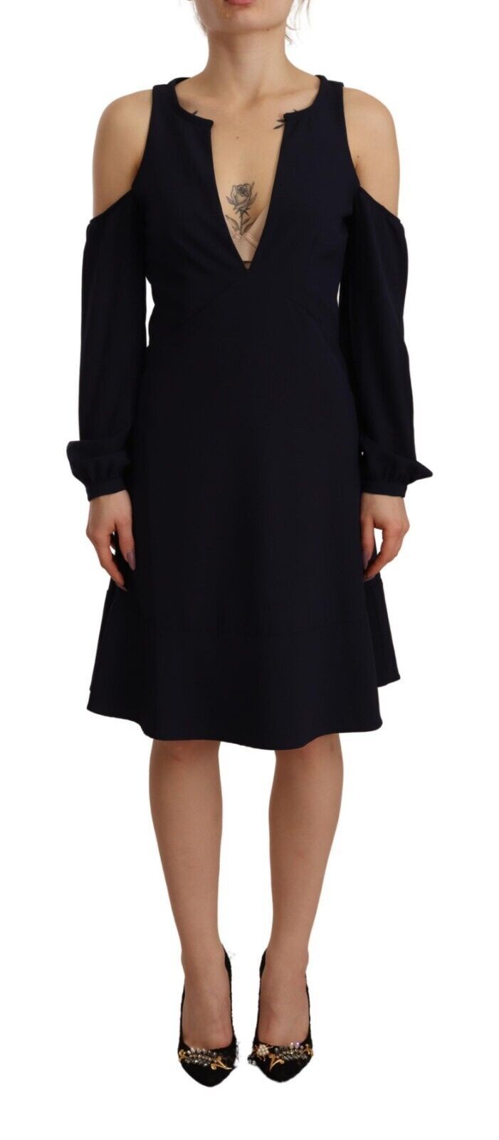 Robe TWIN SET A-line noire
