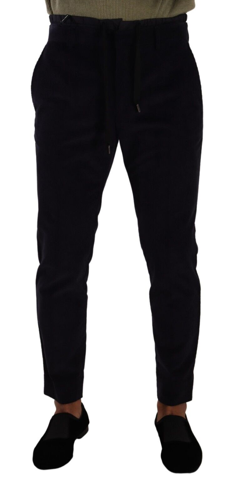 Pantalon Dolce & Gabbana skinny bleu foncé