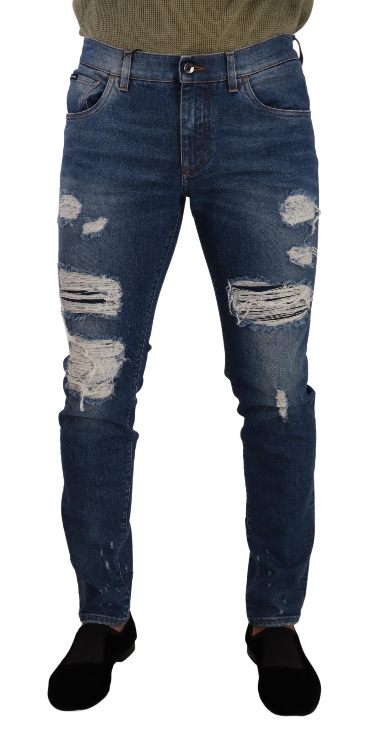 Jean Dolce & Gabbana slim bleu wash