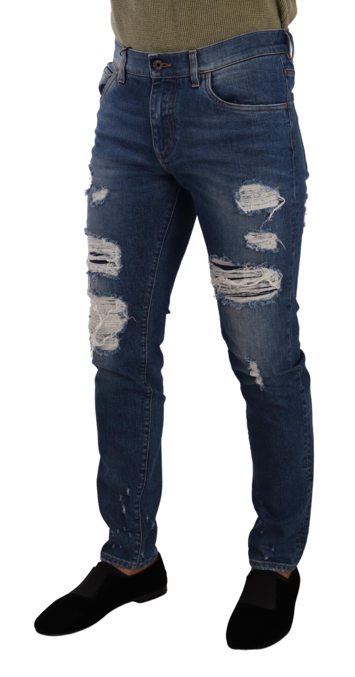 Jean Dolce & Gabbana slim bleu wash