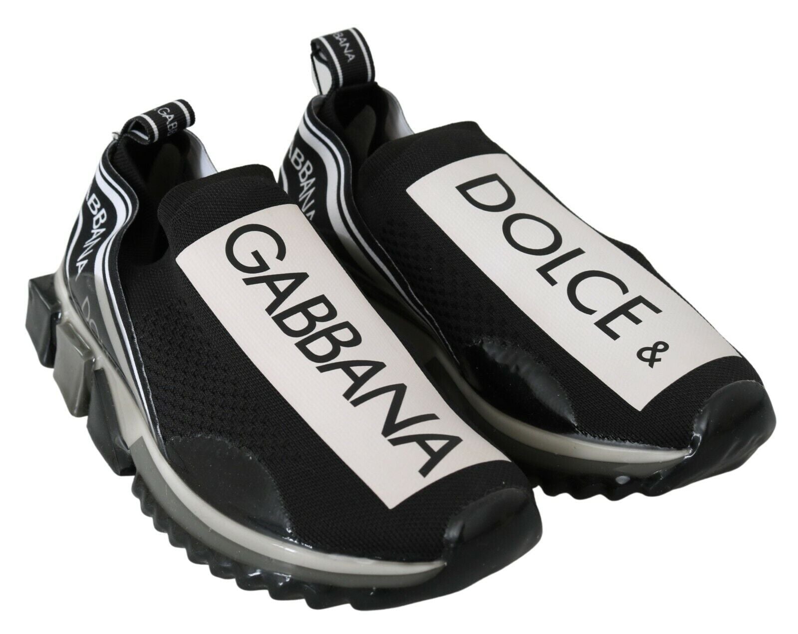 Baskets Dolce & Gabbana Sorrento noires et blanches