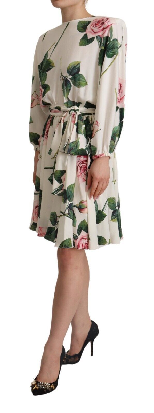 Robe Dolce & Gabbana A-line blanche