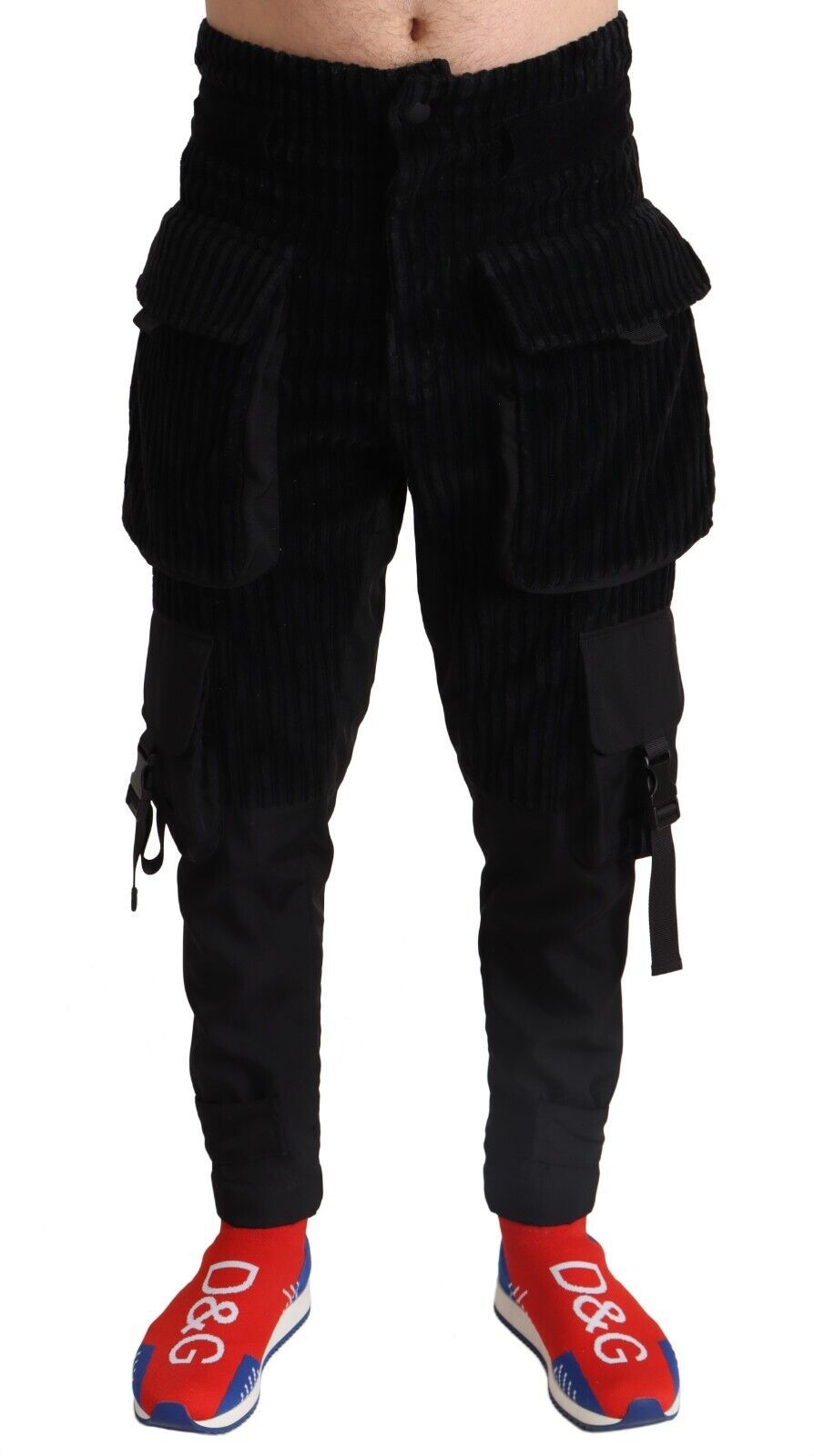 Pantalons Dolce & Gabbana cargo noirs