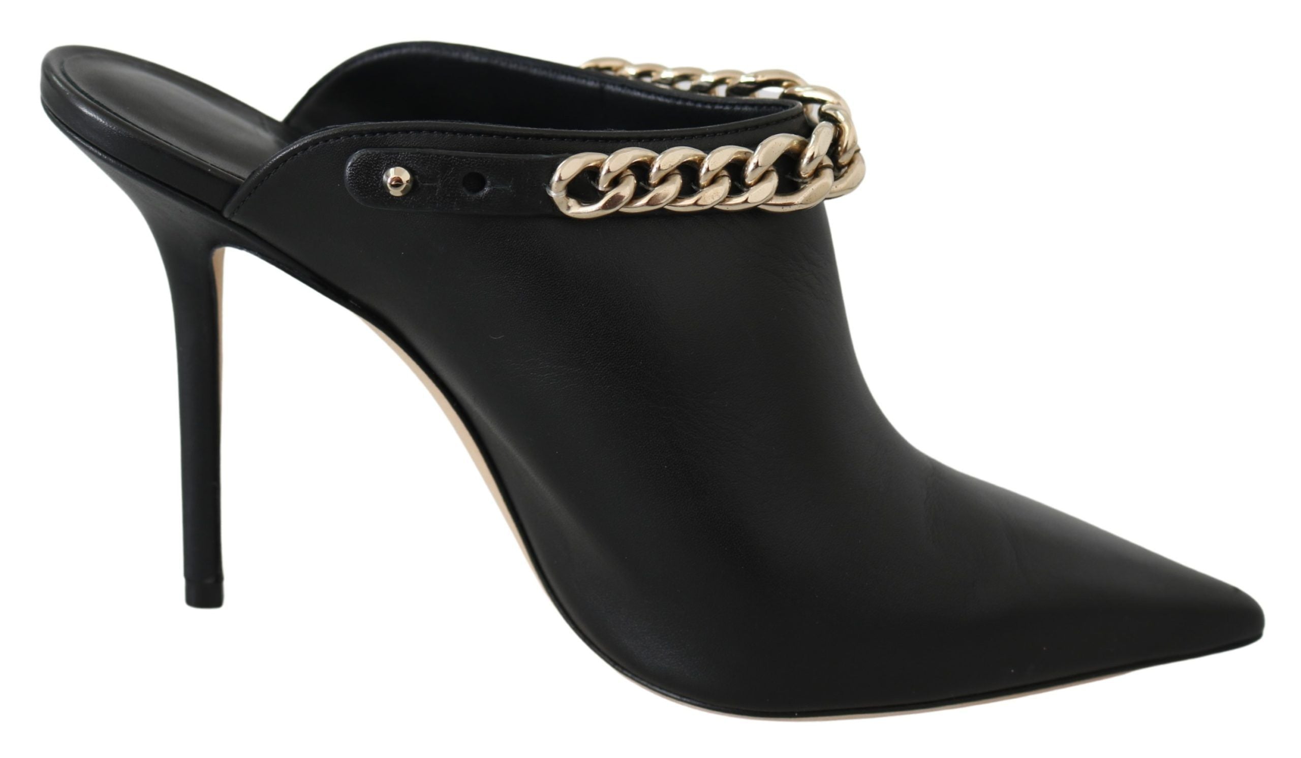 Escarpins Jimmy Choo Lexx noir et or