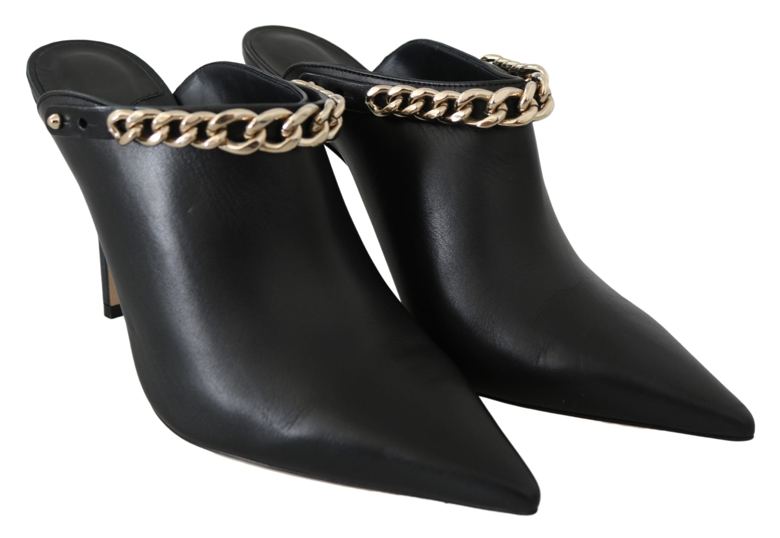 Escarpins Jimmy Choo Lexx noir et or