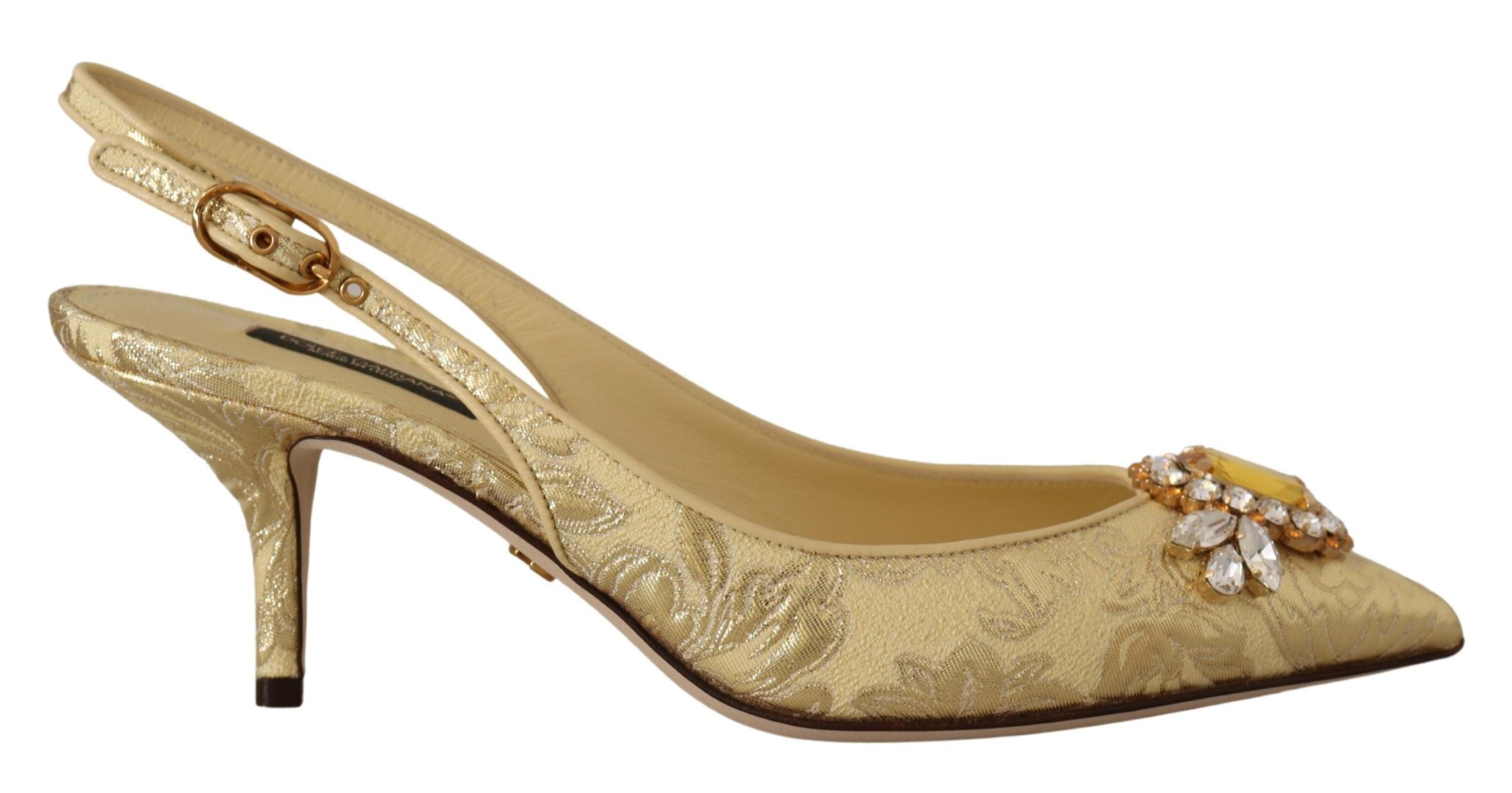 Escarpins Dolce & Gabbana Slingbacks dorées