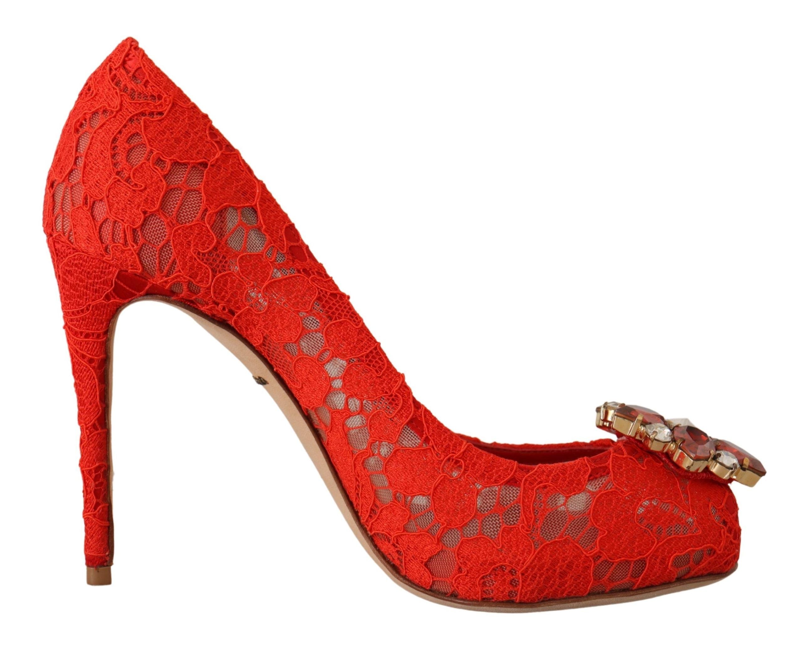 Escarpins Dolce & Gabbana Taormina rouges