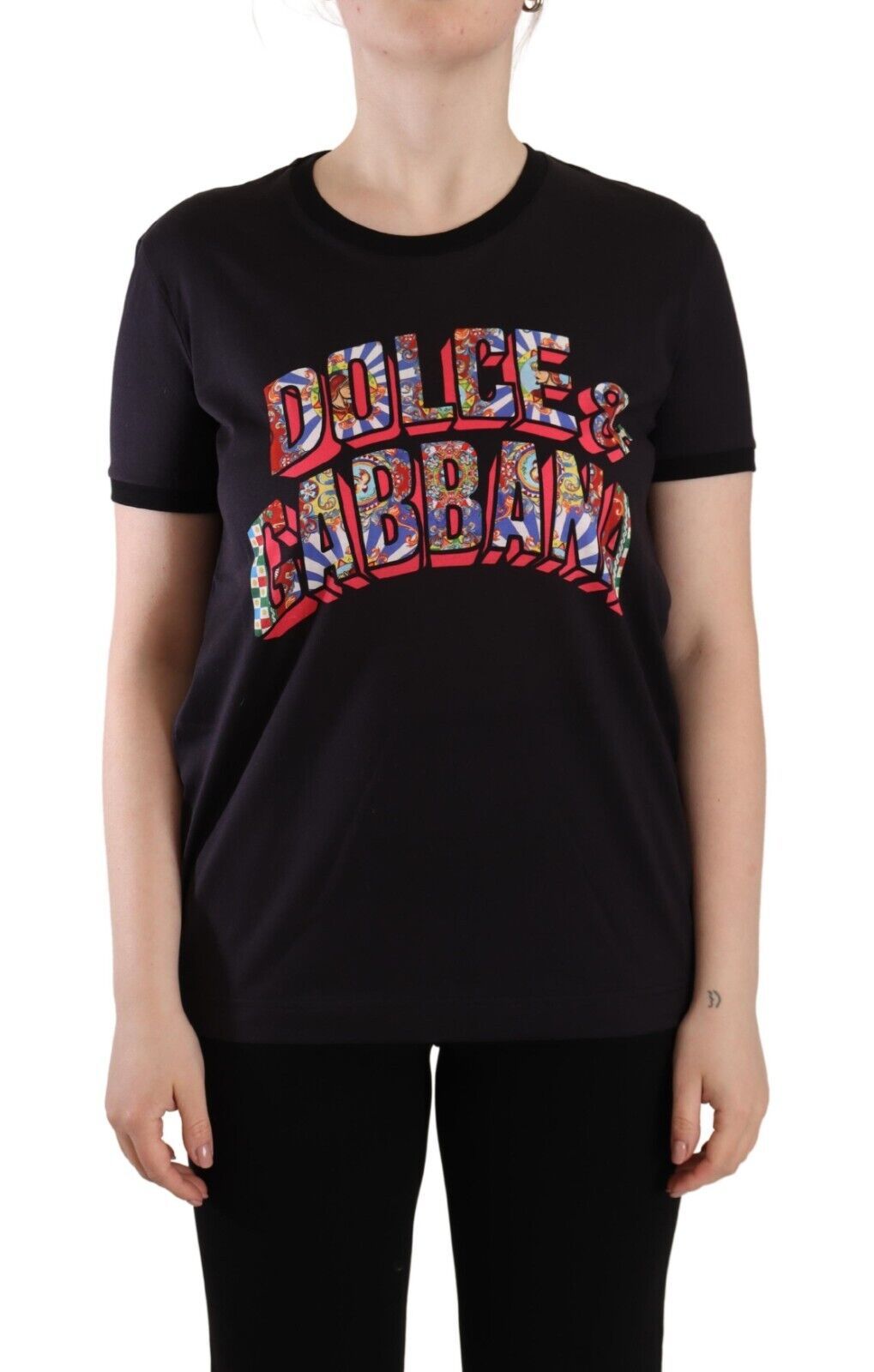 T-shirt Dolce & Gabbana noir