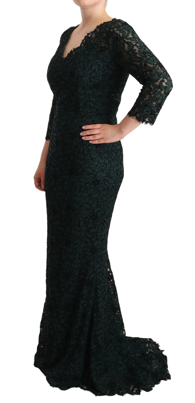 Robe Dolce & Gabbana verte