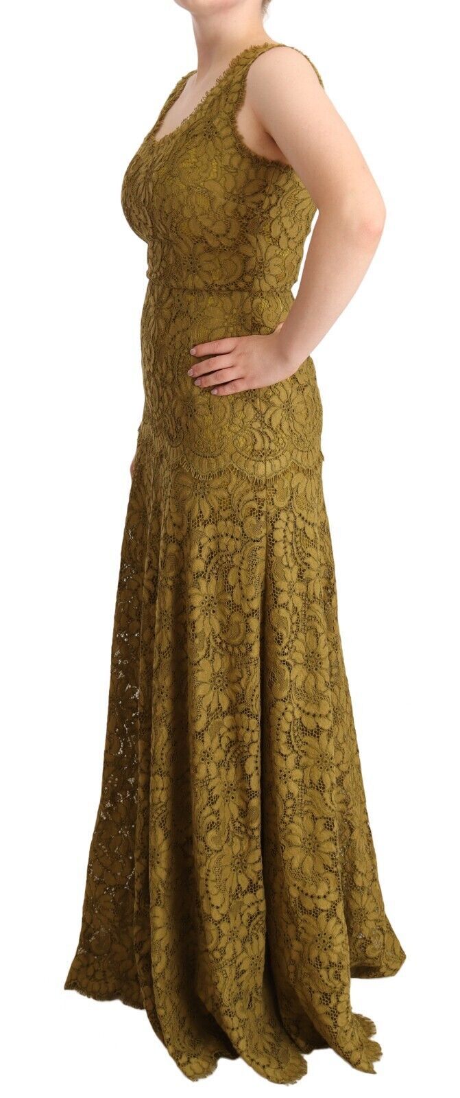 Robe Dolce & Gabbana Longue brune