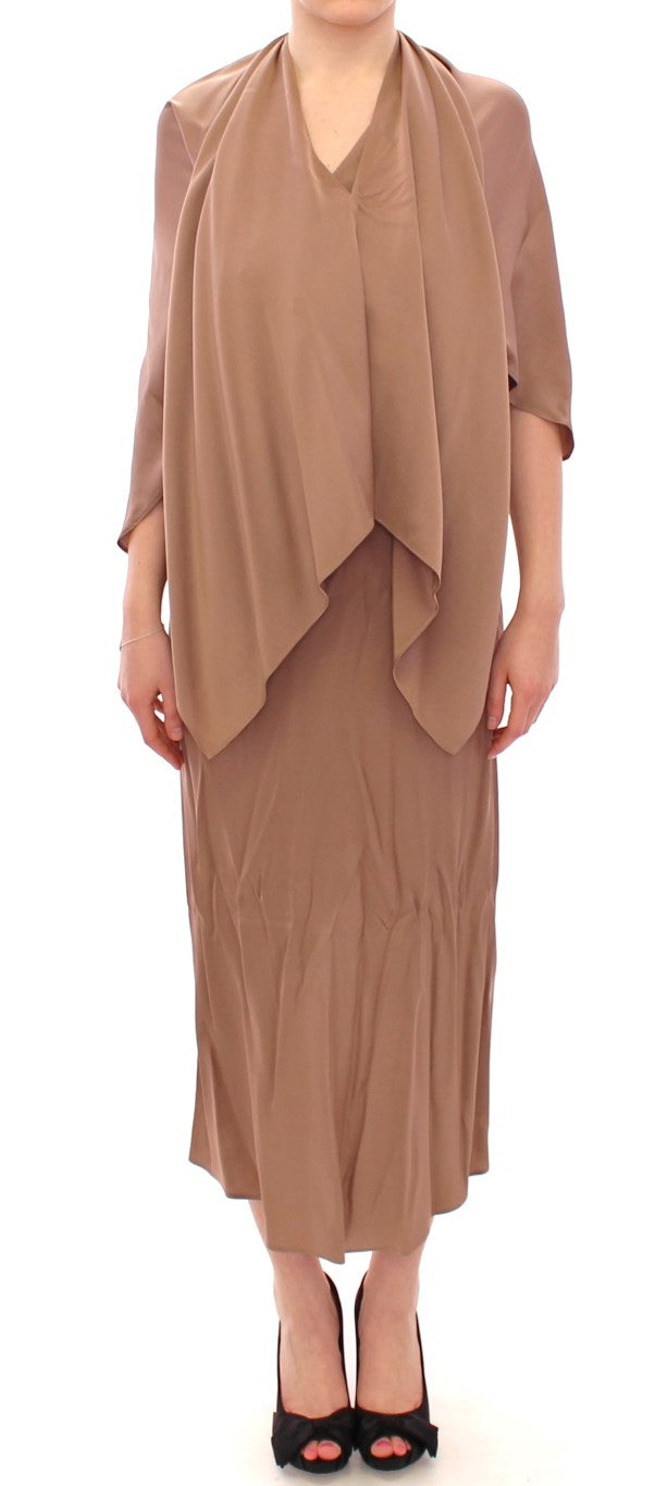 Robe Lamberto Petri Shift brune