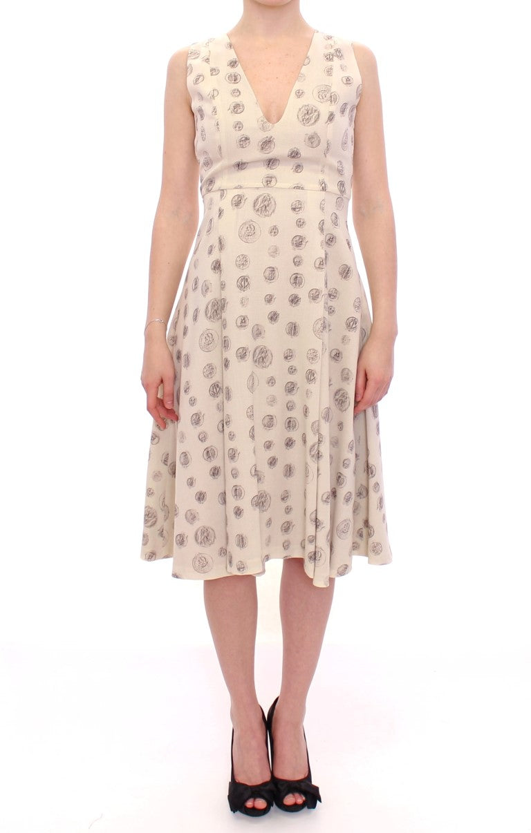 Robe Andrea Incontri Shift blanche