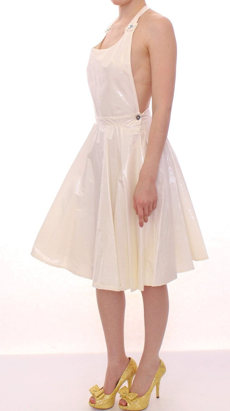Robe Licia Florio Halterneck blanche