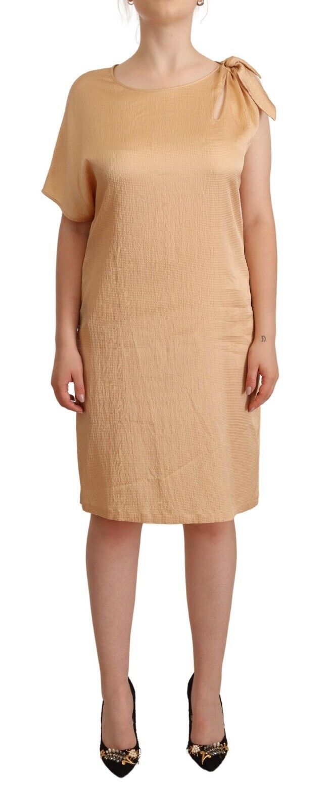 Robe BOUTIQUE MOSCHINO à une manche beige