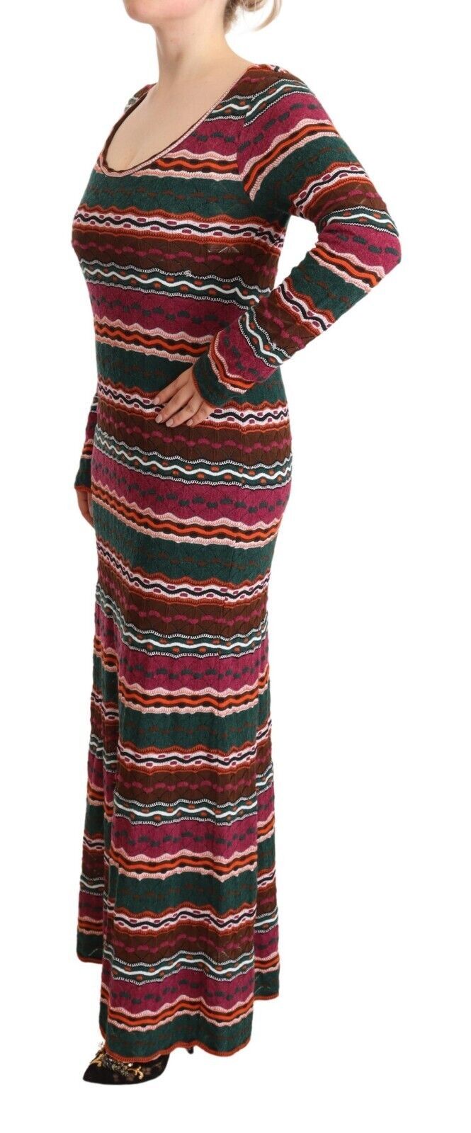 Robe MISSONI multicolore à rayures