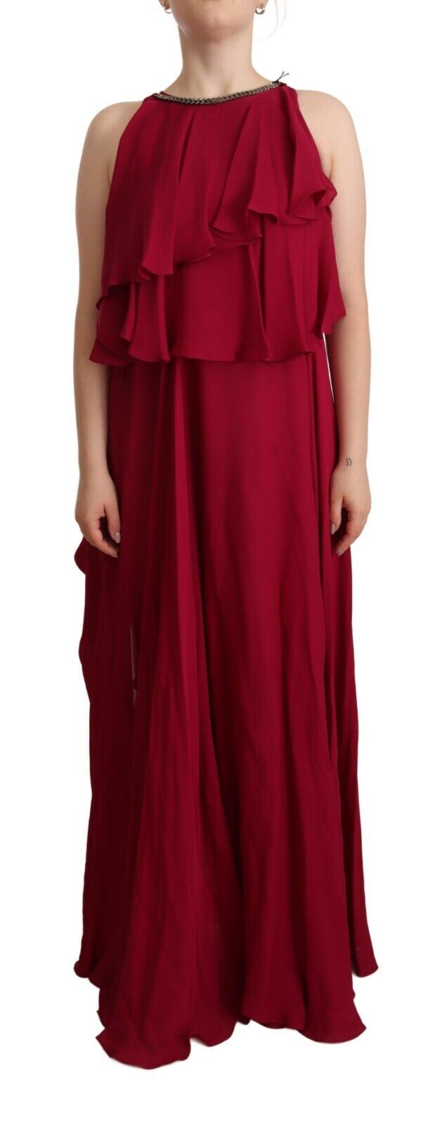 Robe PLEIN SUD Maxi sans manches orchidée