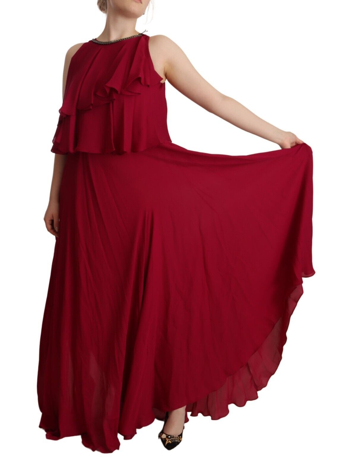 Robe PLEIN SUD Maxi sans manches orchidée