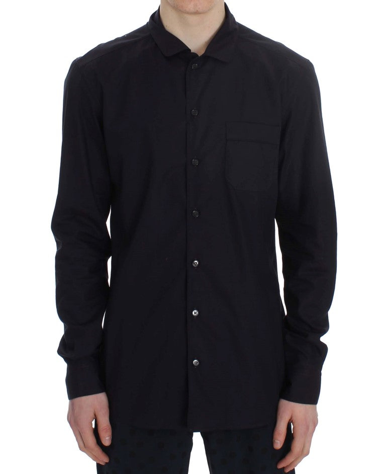 Chemise de nuit Dolce & Gabbana rayée violette