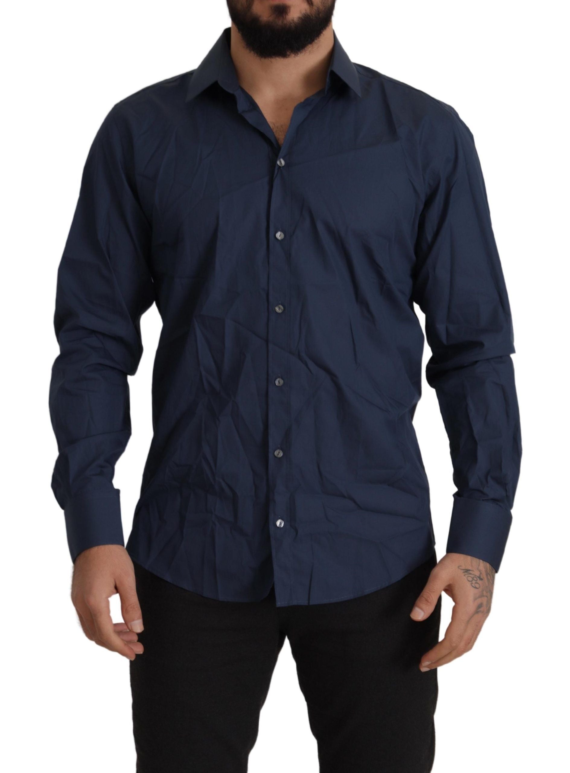 Chemise Dolce & Gabbana Martini bleue