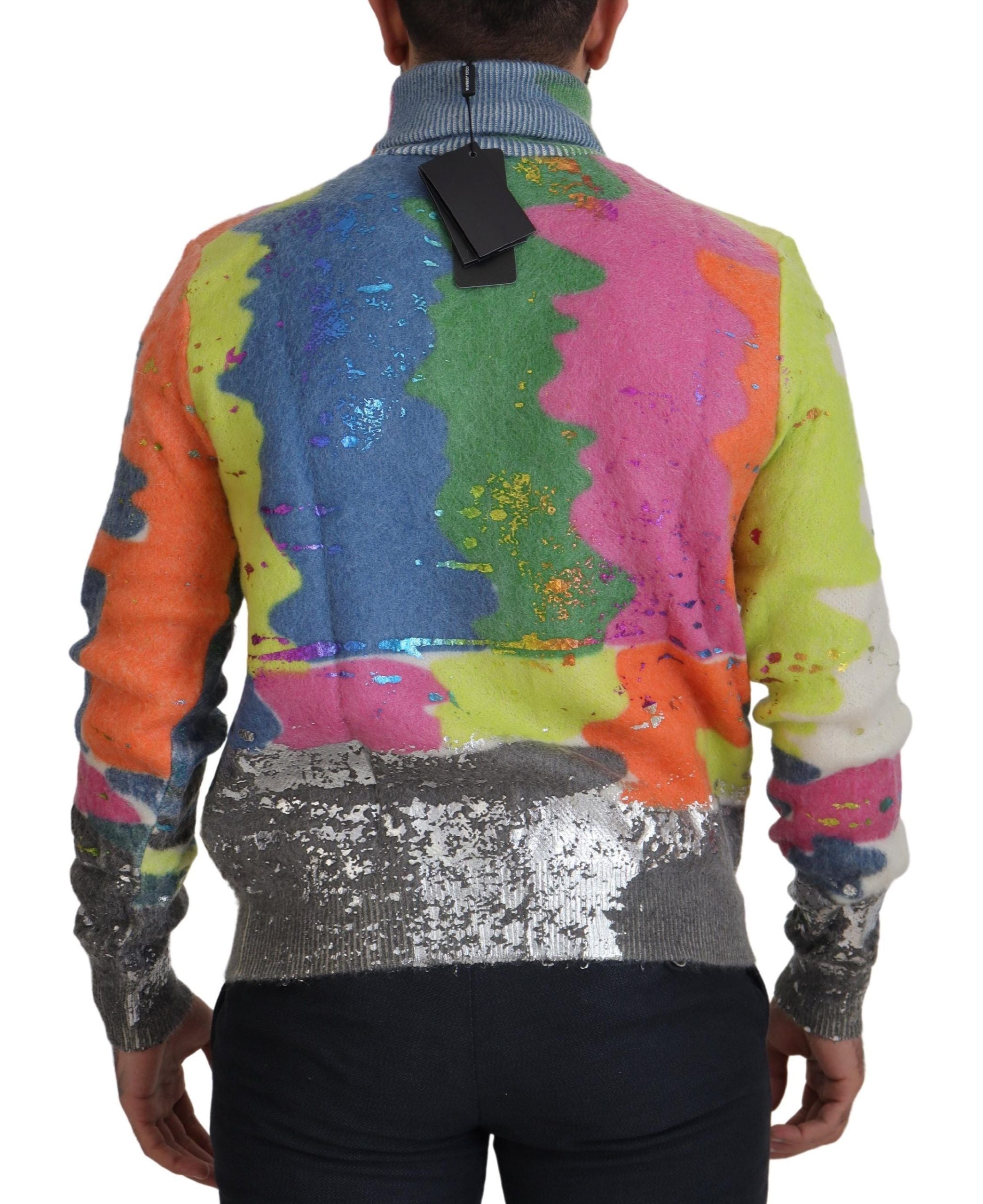 Pull DOLCE & GABBANA Turtleneck multicolore