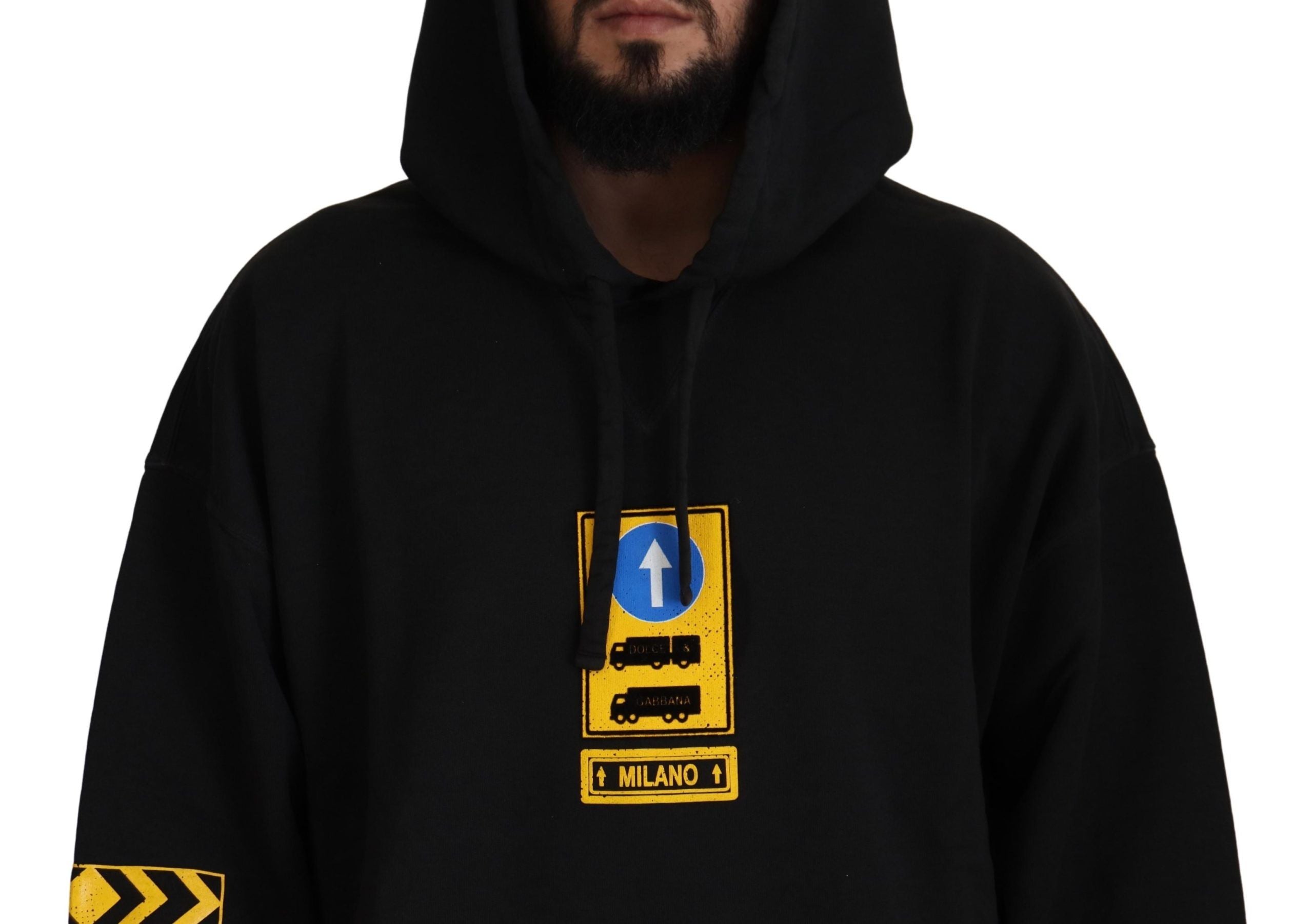 Pull à capuche Dolce & Gabbana noir