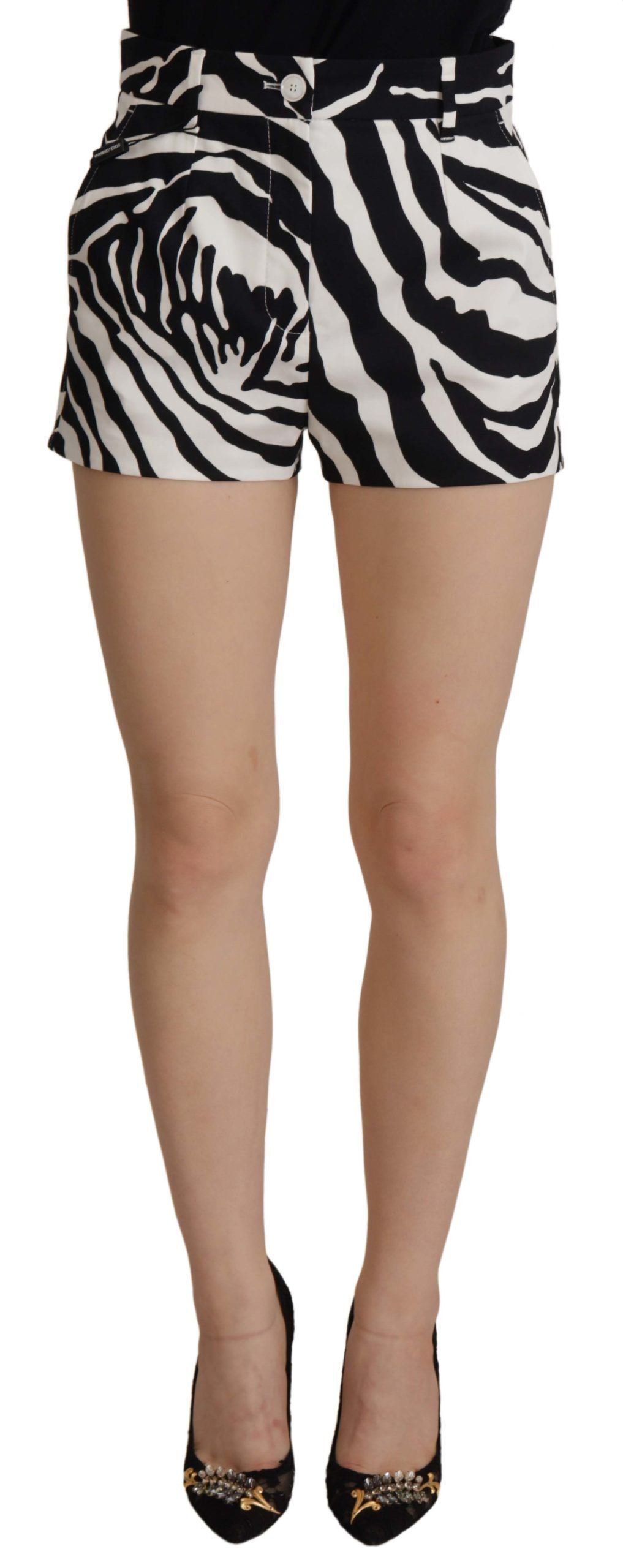 Shorts Dolce & Gabbana Hot pants noir et blanc
