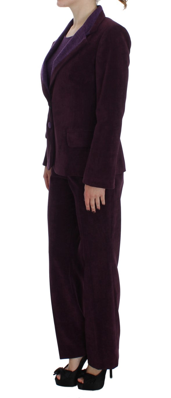 Costume BENCIVENGA trois pièces violet