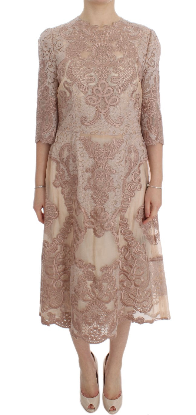 Robe Dolce & Gabbana Shift rose
