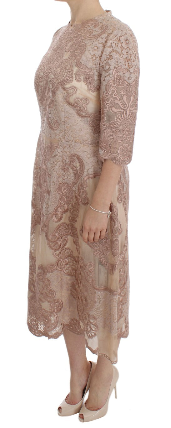 Robe Dolce & Gabbana Shift rose
