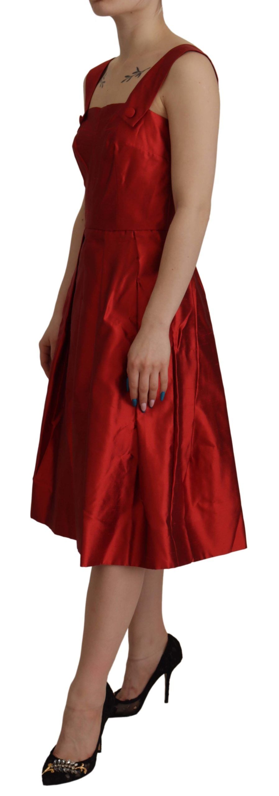 Robe DOLCE & GABBANA Midi rouge