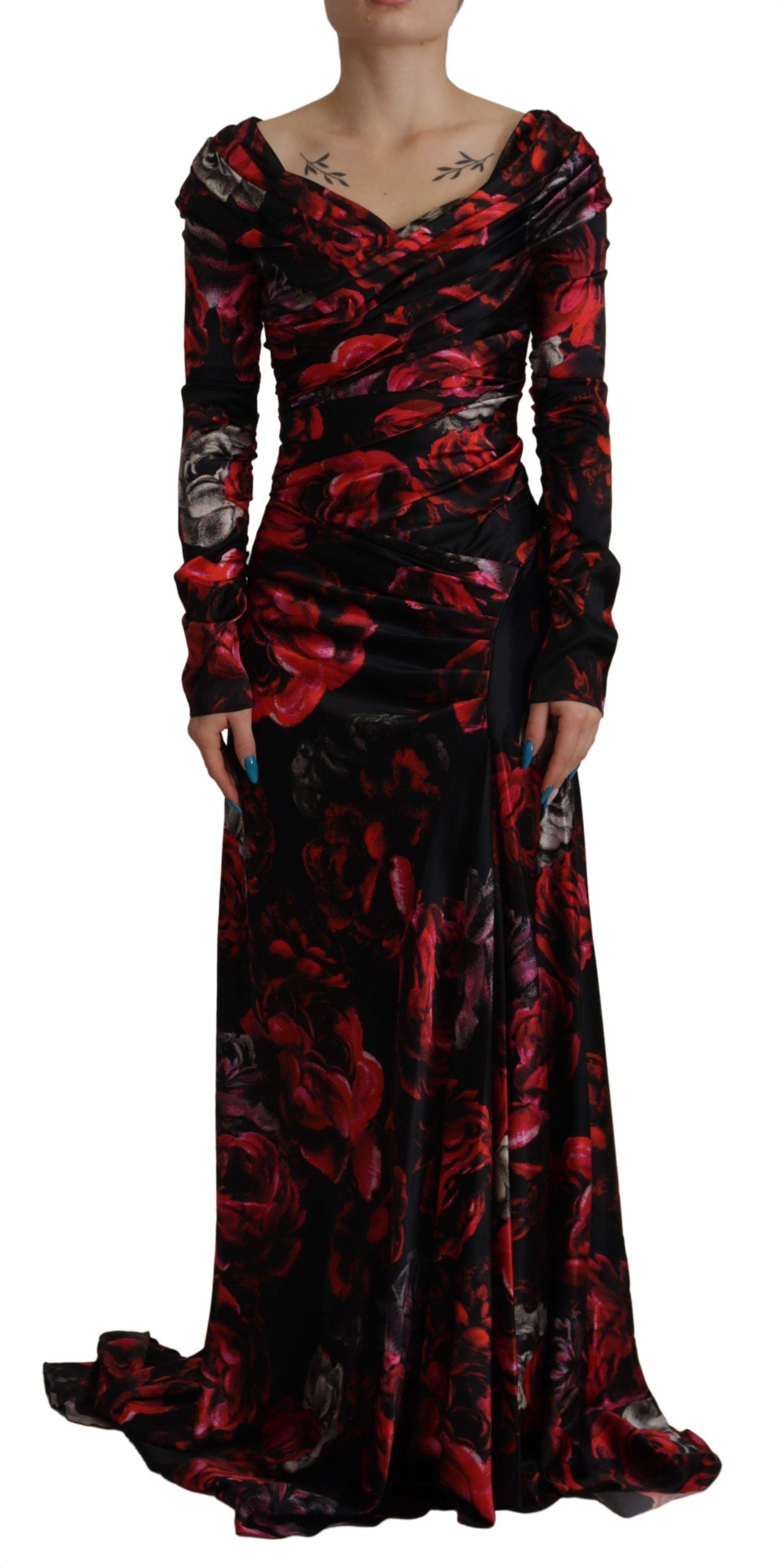 Robe Dolce & Gabbana A-Line noire