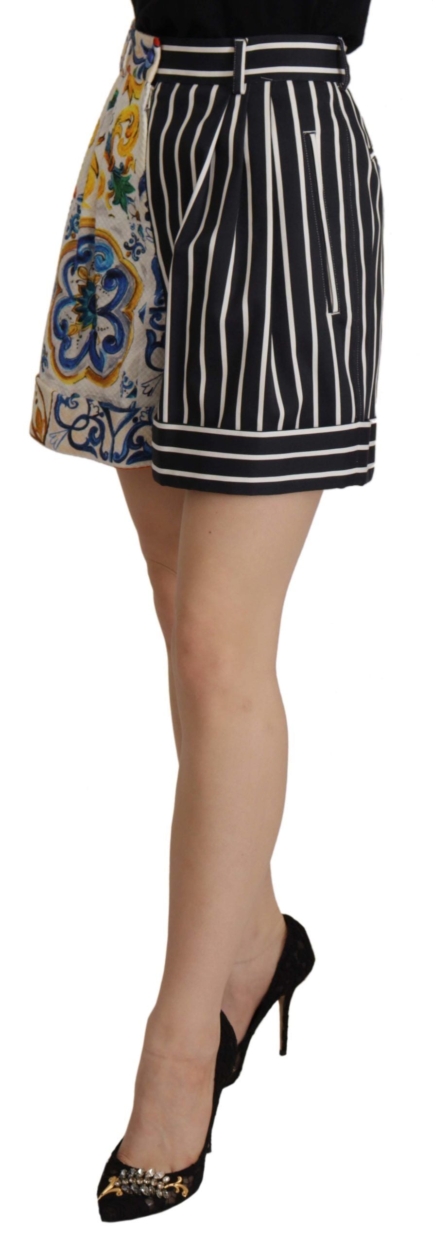 Shorts Dolce & Gabbana Majolica multicolores