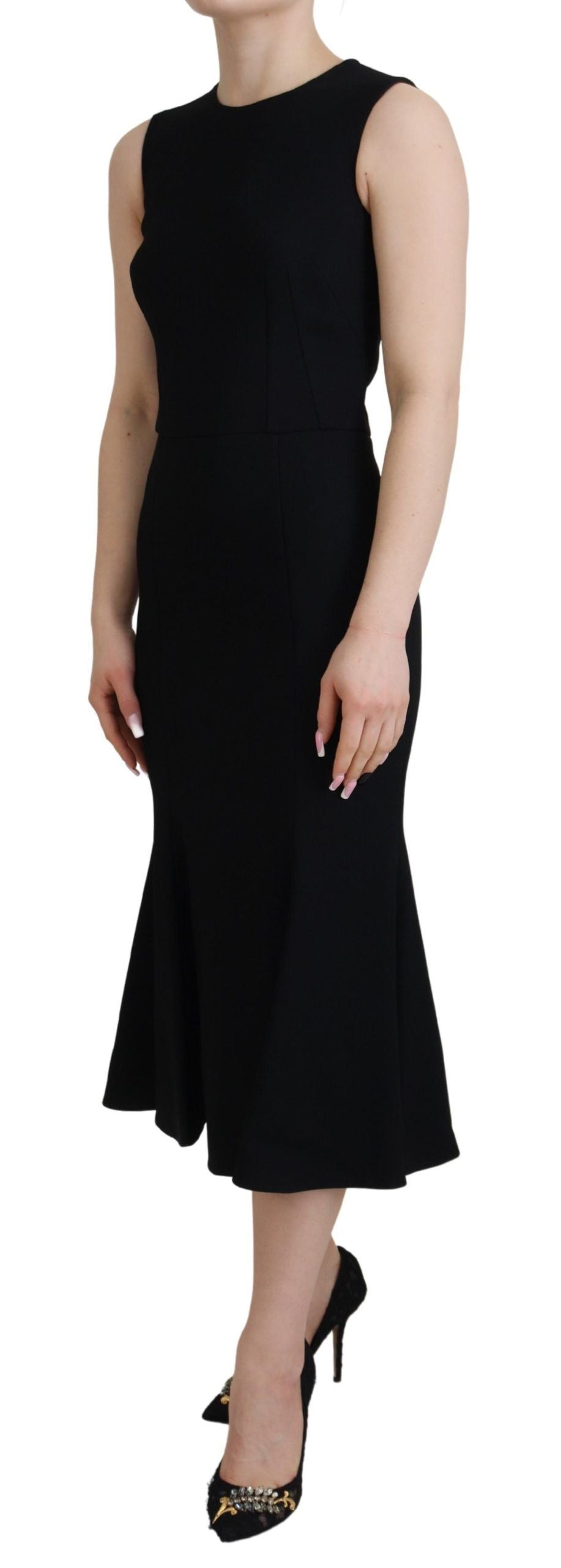 Robe Dolce & Gabbana Sheath noire