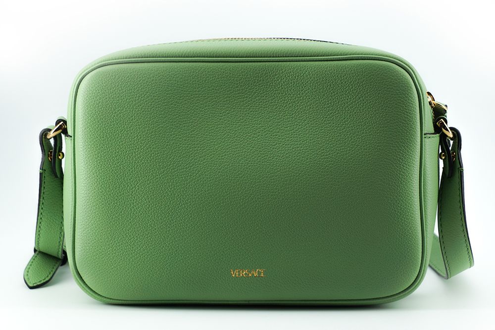 Sac caméra Versace vert menthe