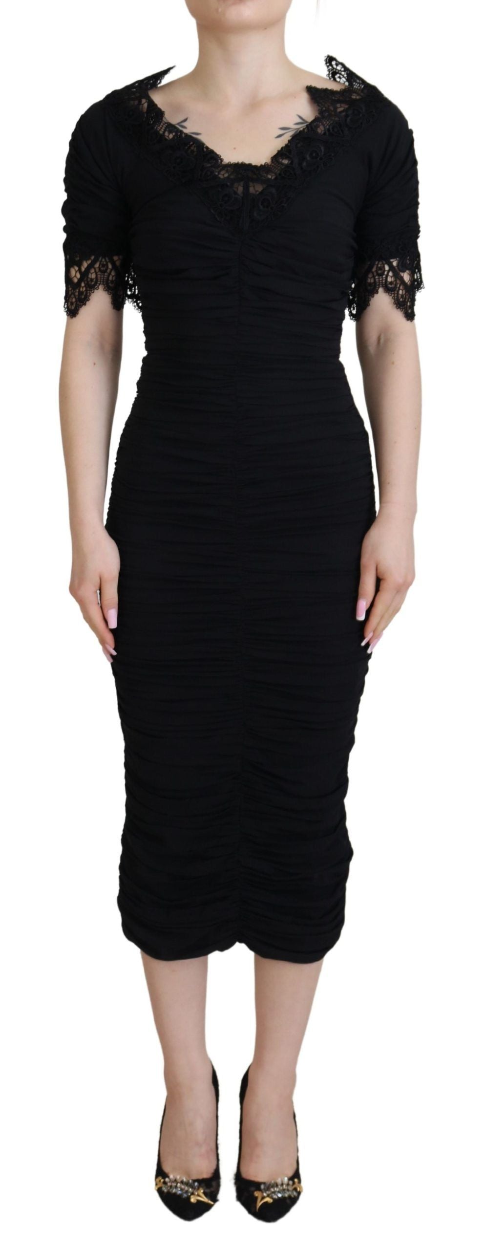 Robe DOLCE & GABBANA midi noire