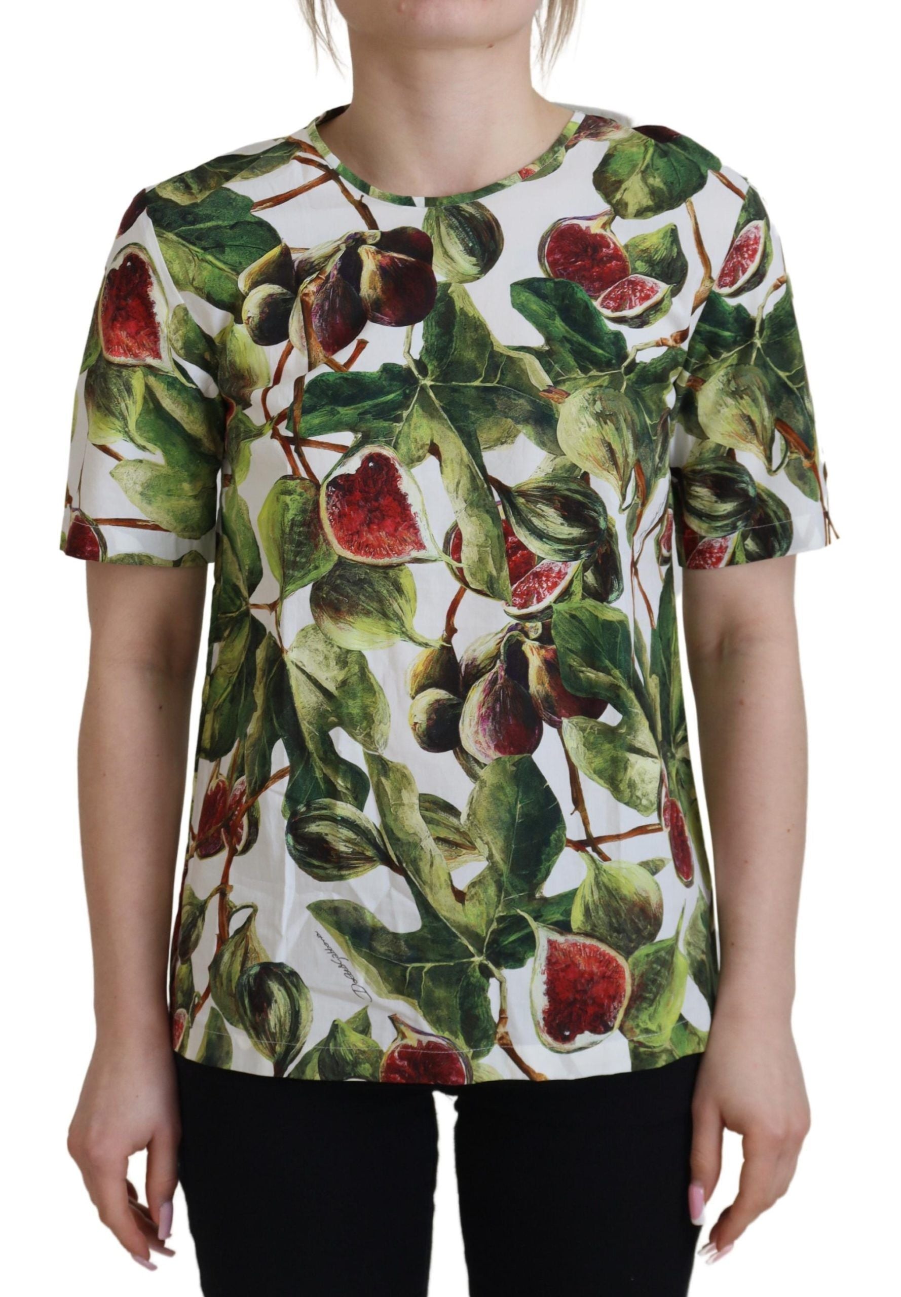T-shirt Dolce & Gabbana Figs multicolore