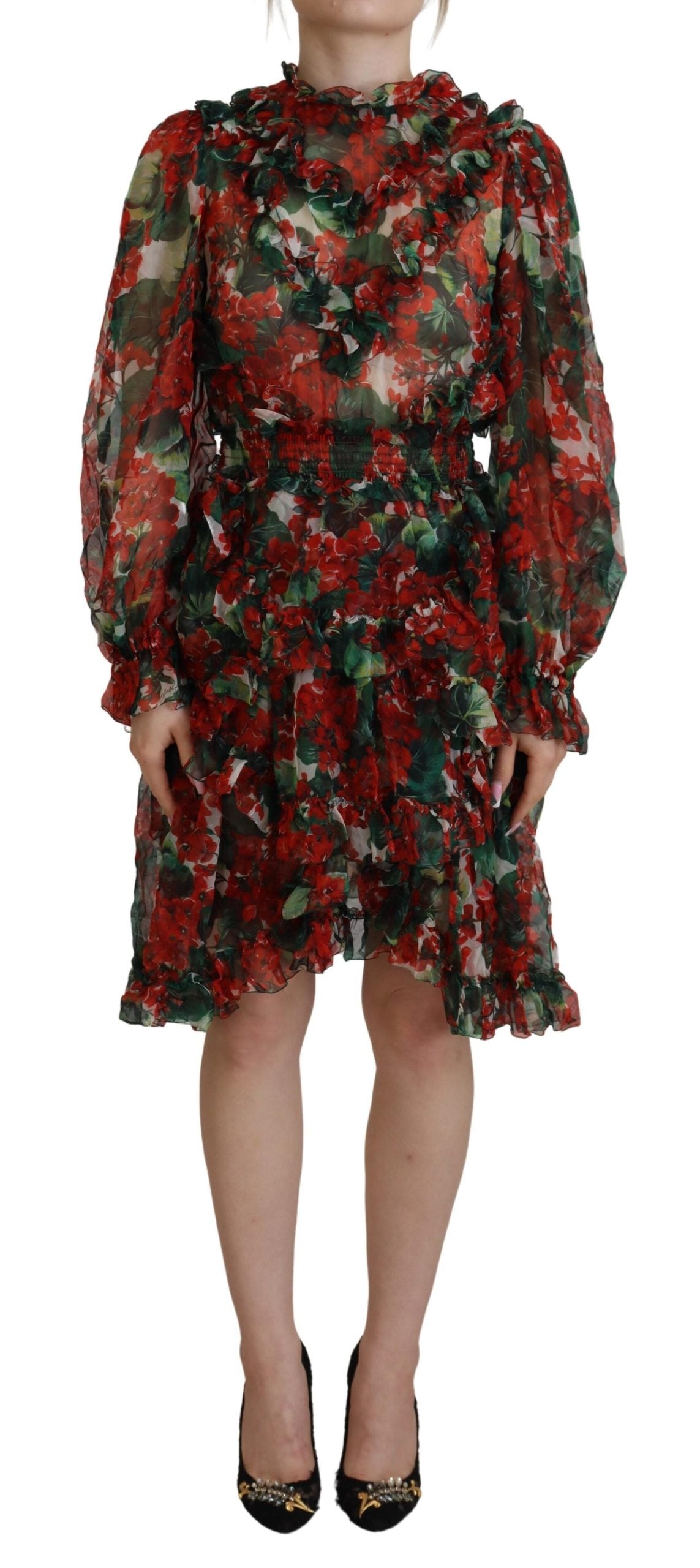 Robe Dolce & Gabbana A-line multicolore