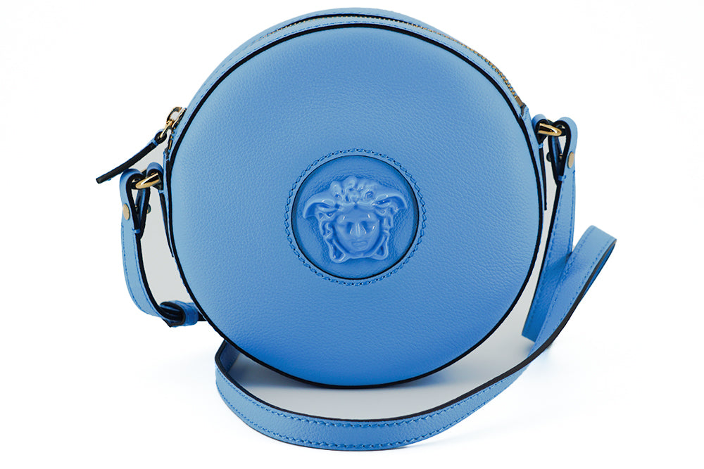 Sac à épaule Versace bleu