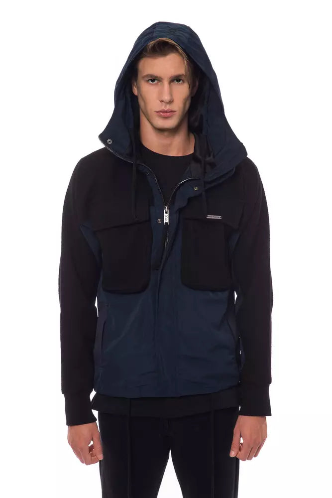 Veste Nicolo Tonetto à capuche noire