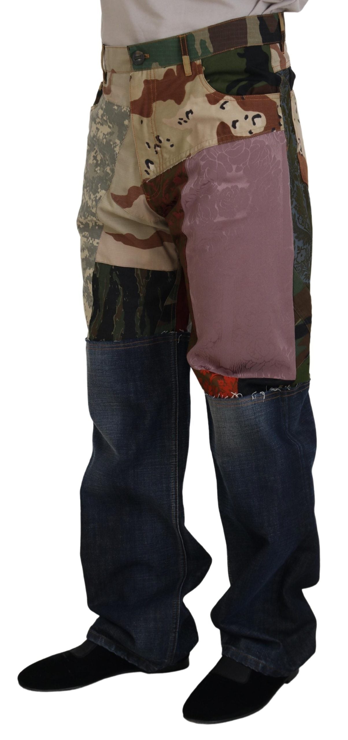 Jeans Dolce & Gabbana Patchwork multicolores