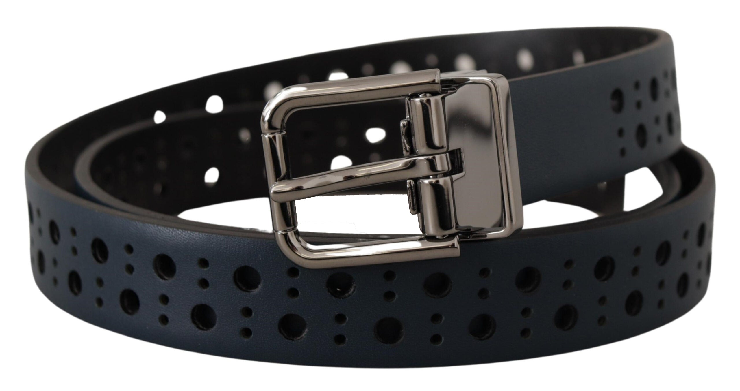 Ceinture Dolce & Gabbana bleue navy