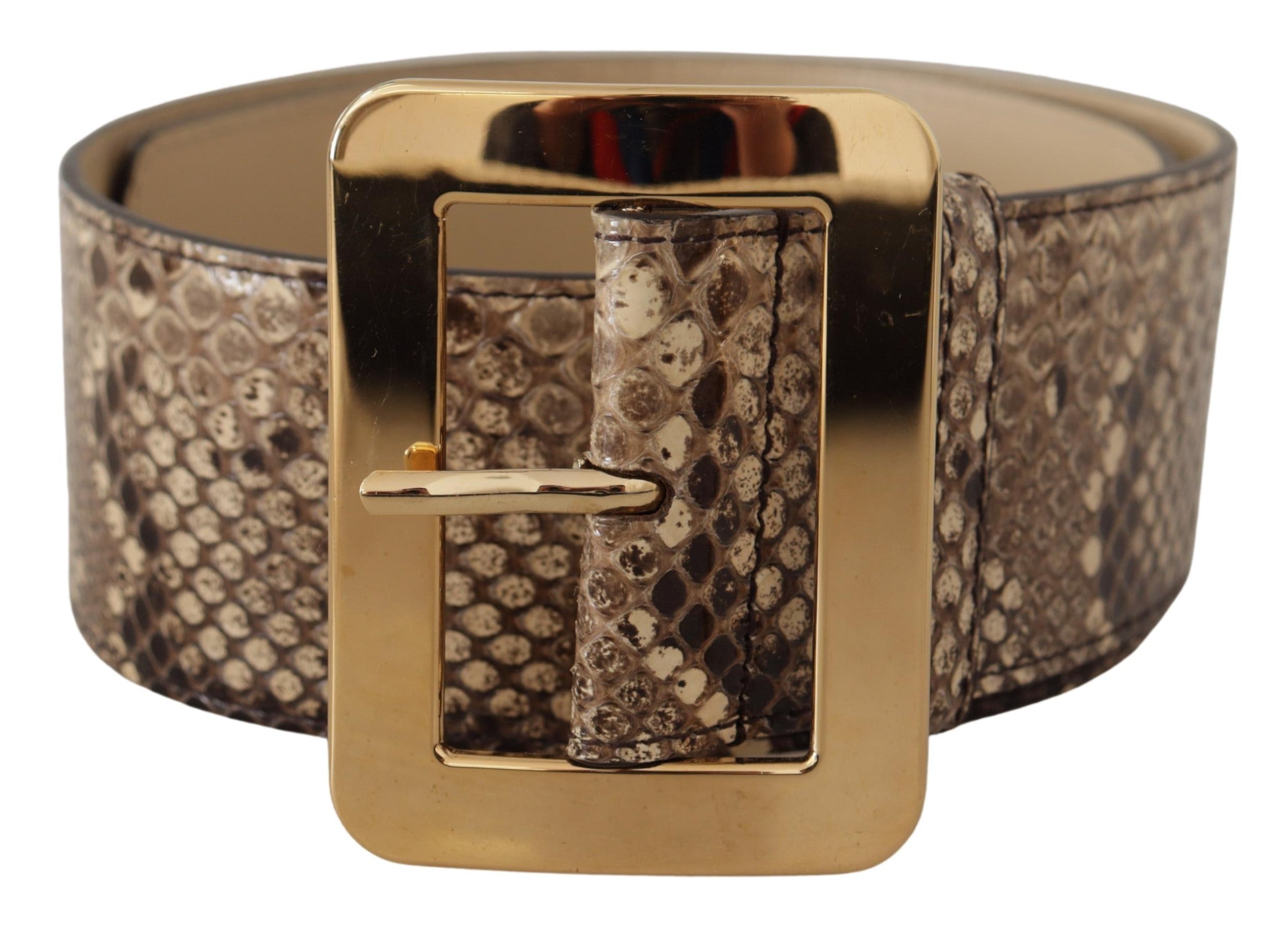 Ceinture Dolce & Gabbana en cuir marron