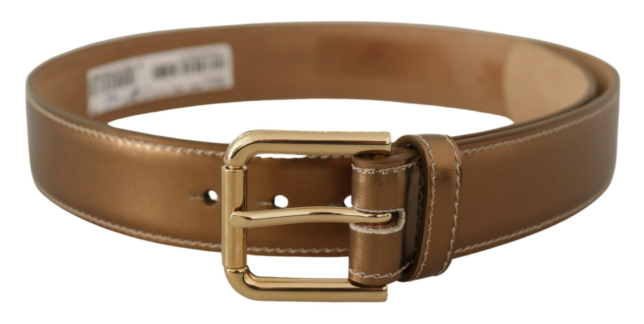 Ceinture Dolce & Gabbana bronze