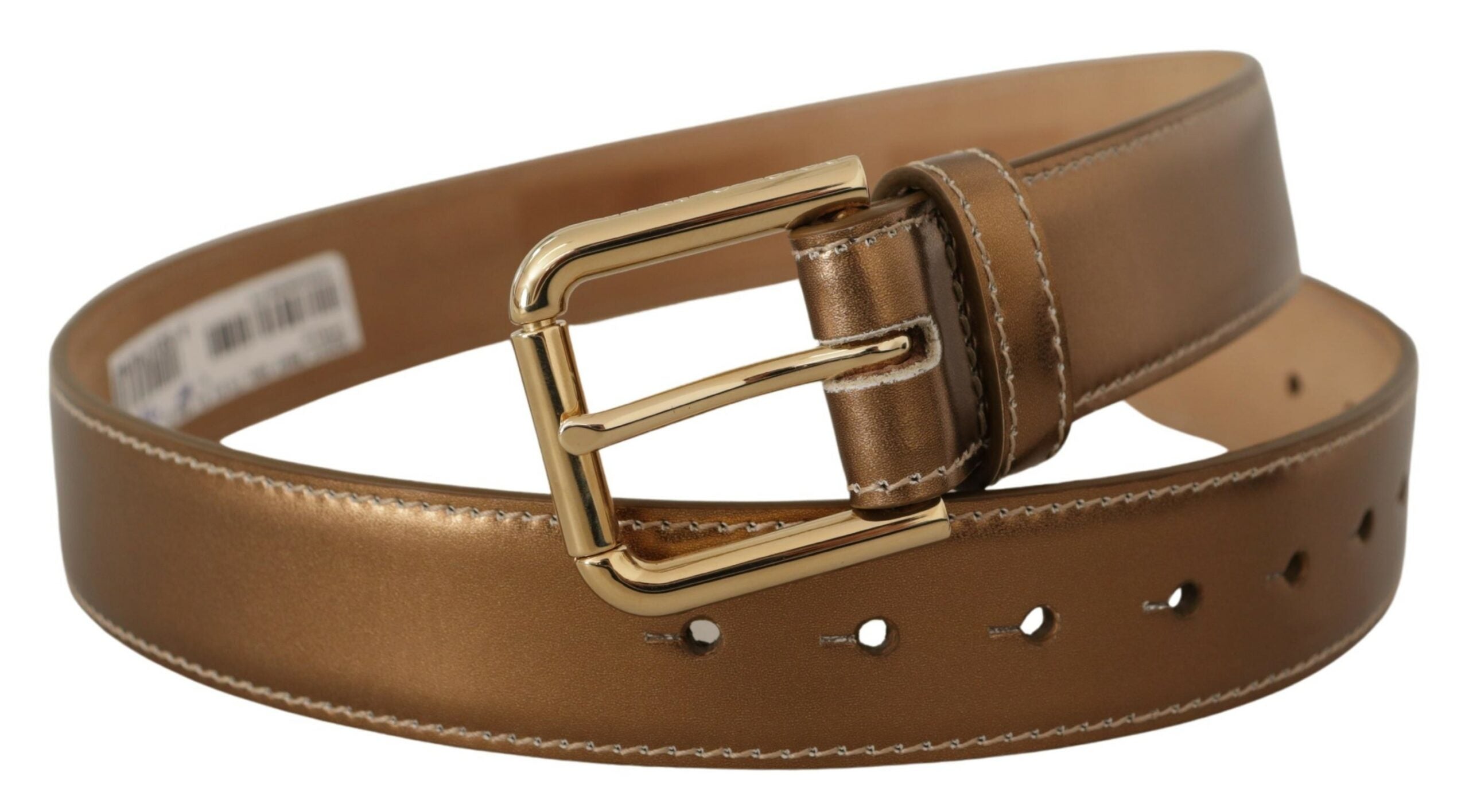 Ceinture Dolce & Gabbana bronze