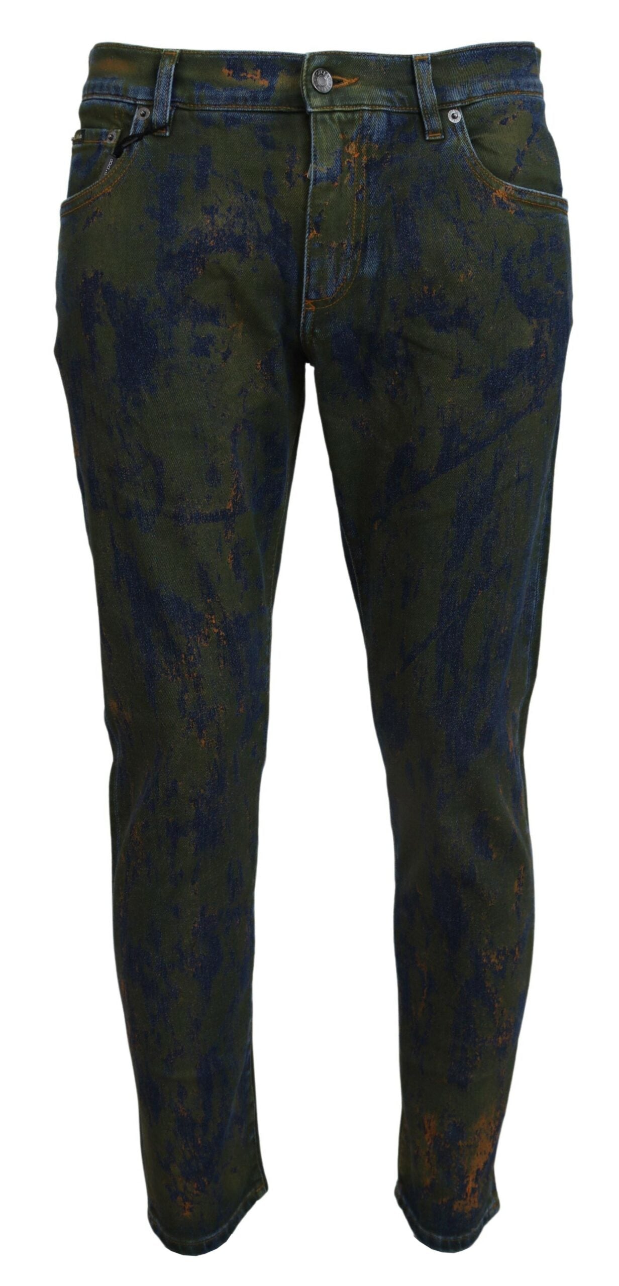 Jeans Dolce & Gabbana Skinny bleu vert