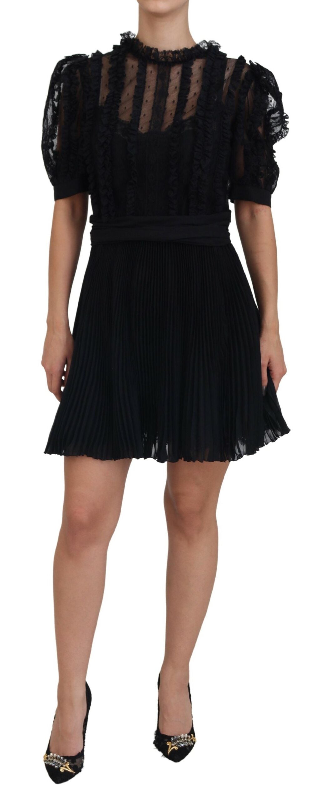 Robe DOLCE & GABBANA A-line noire