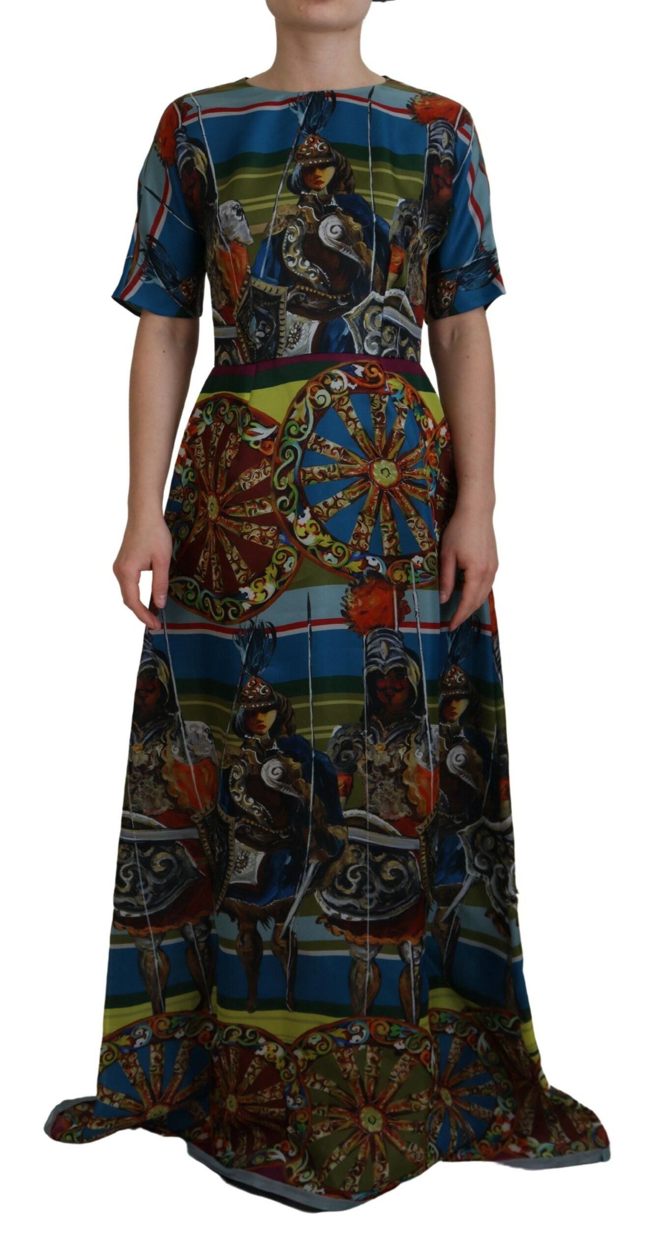 Robe Dolce & Gabbana A-line multicolore