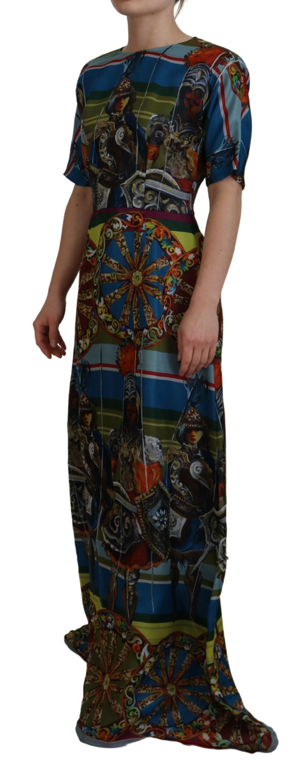 Robe Dolce & Gabbana A-line multicolore